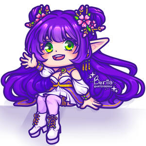 Dibujo hecho por Beriia en 2024.